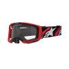 brýle VISION 8 LUAR, ALPINESTARS (červená/černá, čiré plexi)