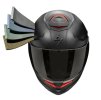 Moto přilba SCORPION GT EXO-GT SP AIR FLEX matná černo/stříbrná