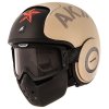 motorcycle helmet jet shark drak soyouz mat beige black 37358