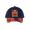 Kšiltovka se zahnutým kšiltem KTM Red Bull Racing GRID tmavě modrá