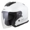 přilba Jet Tech 2.0 Solid, CASSIDA (bílá/černá/šedá) 2025