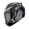 Moto přilba SCORPION EXO-TECH EVO PRO ACUTI černo/stříbrná