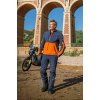 Moto bunda RICHA ORION GTX tmavě modro/oranžová