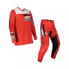 stroj motocyklowy cross enduro leatt bluza spodnie 35 mini czerwony czarny xs 120cm 1