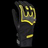 glove DUALRAID black/cyber yellow