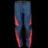 pant EVO TRACK JUNIOR dark blue/neon red