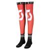 Socks Knee Brace fiery red