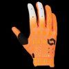 glove PODIUM PRO caviar black/shocking orange
