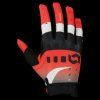 glove PODIUM PRO fast red/caviar black