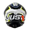 JUST1 přilba J-GPR BALDASSARI REPLICA blue/fluo yellow/carbon