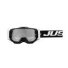 JUST1 brýle IRIS 2.0 logo black/white mirror silver lens