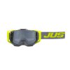 JUST1 brýle IRIS 2.0 logo grey/yellow fluo mirror silver lens