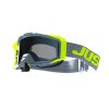 JUST1 brýle IRIS 2.0 logo grey/yellow fluo mirror silver lens