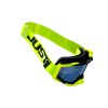 JUST1 brýle IRIS 2.0 logo yellow fluo/black mirror silver lens