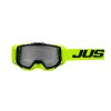 JUST1 brýle IRIS 2.0 logo yellow fluo/black mirror silver lens