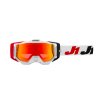 JUST1 brýle IRIS 2.0 racer black/red/white mirror red lens