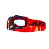 JUST1 brýle NERVE ABSOLUTE black-red mirror red lens