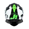 JUST1 přilba J18F hexa fluo green/black white