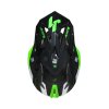 JUST1 přilba J18F hexa fluo green/black white