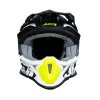 JUST1 přilba J18F hexa fluo yellow/black/white