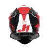 JUST1 přilba J18F hexa white/fluo red black