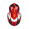 JUST1 přilba J18F hexa white/fluo red black
