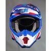 JUST1 přilba J22F performance red/blue/white