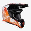 JUST1 přilba J22F YOUTH fluid orange/white