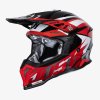 JUST1 přilba J39 revo red/white/black