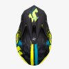JUST1 přilba J39 storm blue/fluo yellow/black
