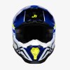 JUST1 přilba J40 mission fluo yellow/blue