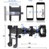handlebar mobile phone holder dimensions 1