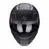 Moto přilba SCORPION EXO-COMBAT EVO RAM matná černo/stříbrná