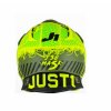 Moto přilba JUST1 J38 MASK matná neonově žluto/černo/zelená