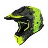 Moto přilba JUST1 J38 MASK matná neonově žluto/černo/zelená
