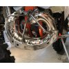 PG05 X - Zesílený kryt motoru a výfuku s výztuhou pro KTM Husqvarna GAS GAS 250/300 EXC TE EC 2020 - 2022