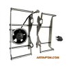 RG02 FAN SET TPI Výztuhy, kryty chladiče s ventilátorem TPI  KTM/HUSQVARNA 2019-2017 2T TPI I 4T