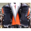 RG02 FAN SET TPI Výztuhy, kryty chladiče s ventilátorem TPI  KTM/HUSQVARNA 2019-2017 2T TPI I 4T