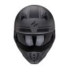 Moto přilba SCORPION COVERT-X TUSSLE matná stříbrno/černá