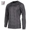 Triko KLIM Aggressor 1.0 / BLACK HEATHER