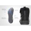 Moto boty MOMO FIREGUN 2 GORE-TEX černé - EXTRA SLEVA