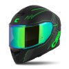 Přilba Integral GT 2.1 Flash, CASSIDA (černá matná/zelená fluo/tmavě šedá) plexi s přípravou pro Pinlock