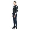 Dámská kožená bunda DAINESE RAPIDA černo/bílá, perforovaná