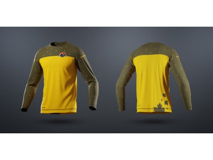 Trailový dres EYE OF THE TIGER/WAR MACHINE S