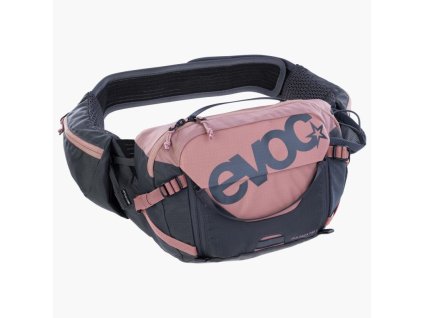 HIP PACK PRO 3 + HYDROVAK 1,5L - dusty pink - carbon grey
