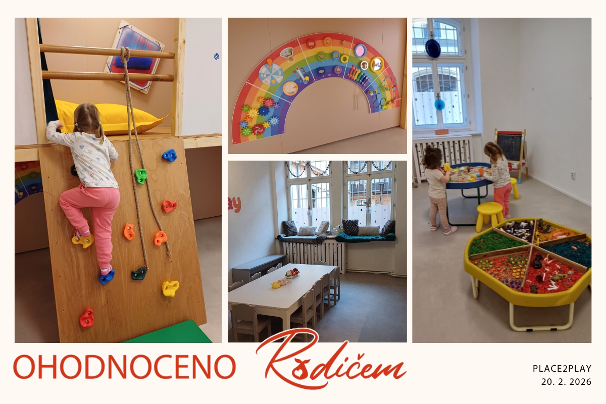 OHODNOCENO RODIČEM: Place2play - moderní hernička v centru Prah