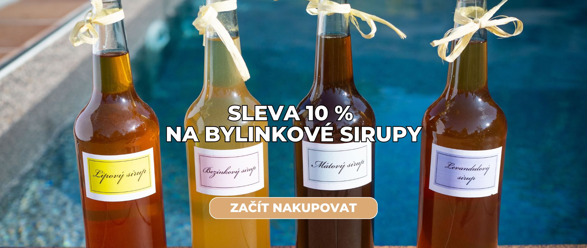 Bylinkové sirupy 10 %