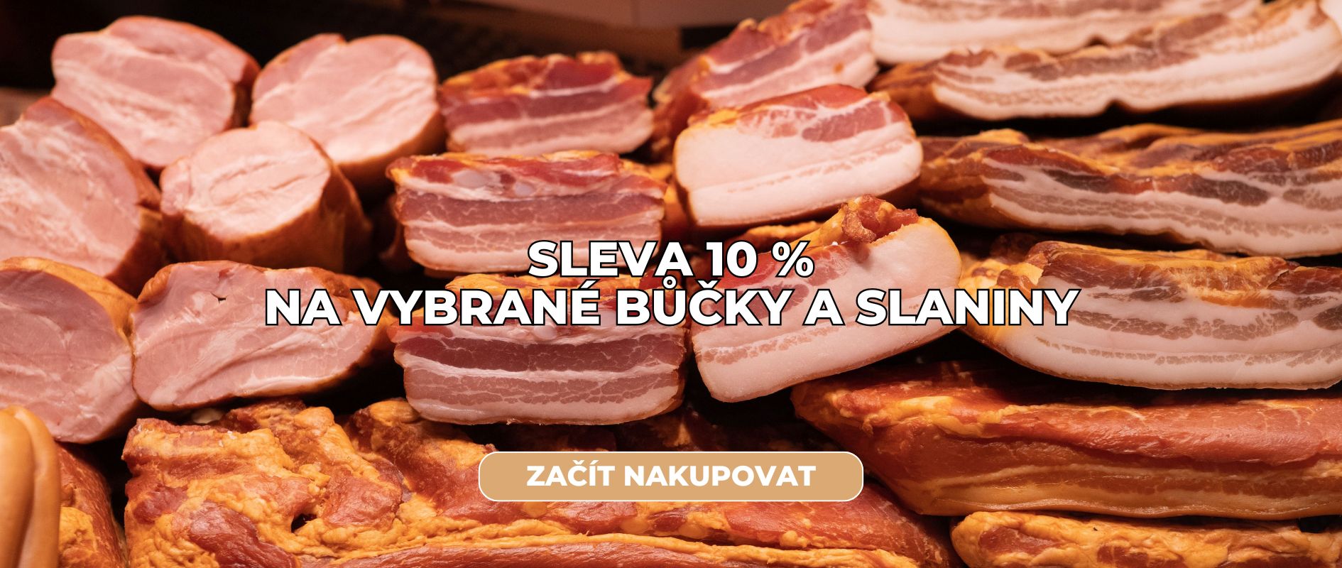 Bůčky a slaniny 10 %