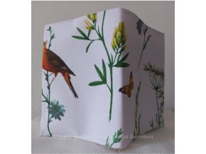 Textilní obal na knihu