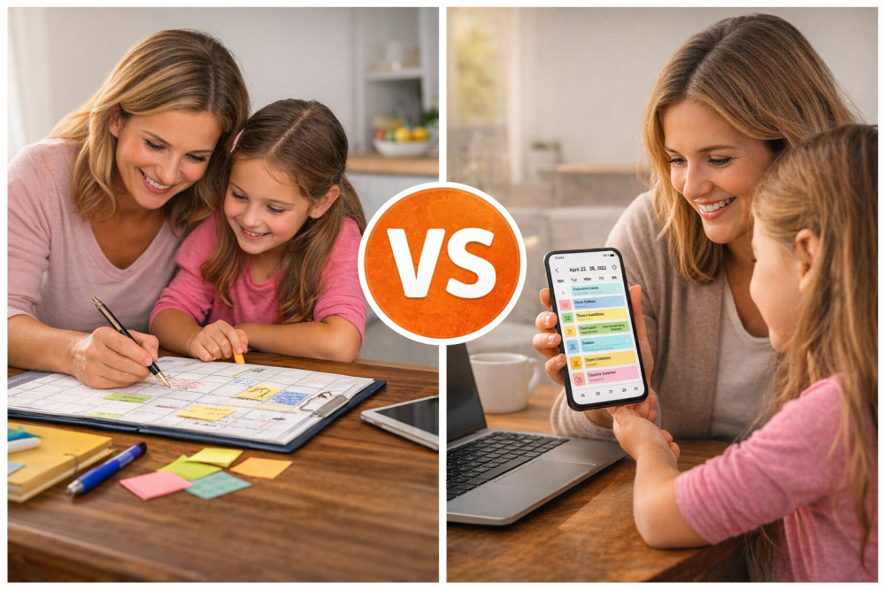 Proč papírový kalendář funguje lépe než aplikace v telefonu